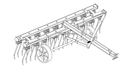 Luxus dobbelt rive 110 cm