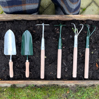 Kvalitets Haveredskaber med bøgetræs skaft